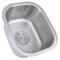 Nantucket Sinks Sink, 304 Stainless Steel, 15" W x 12.75" L x 7" H NS1512 - alternate 5